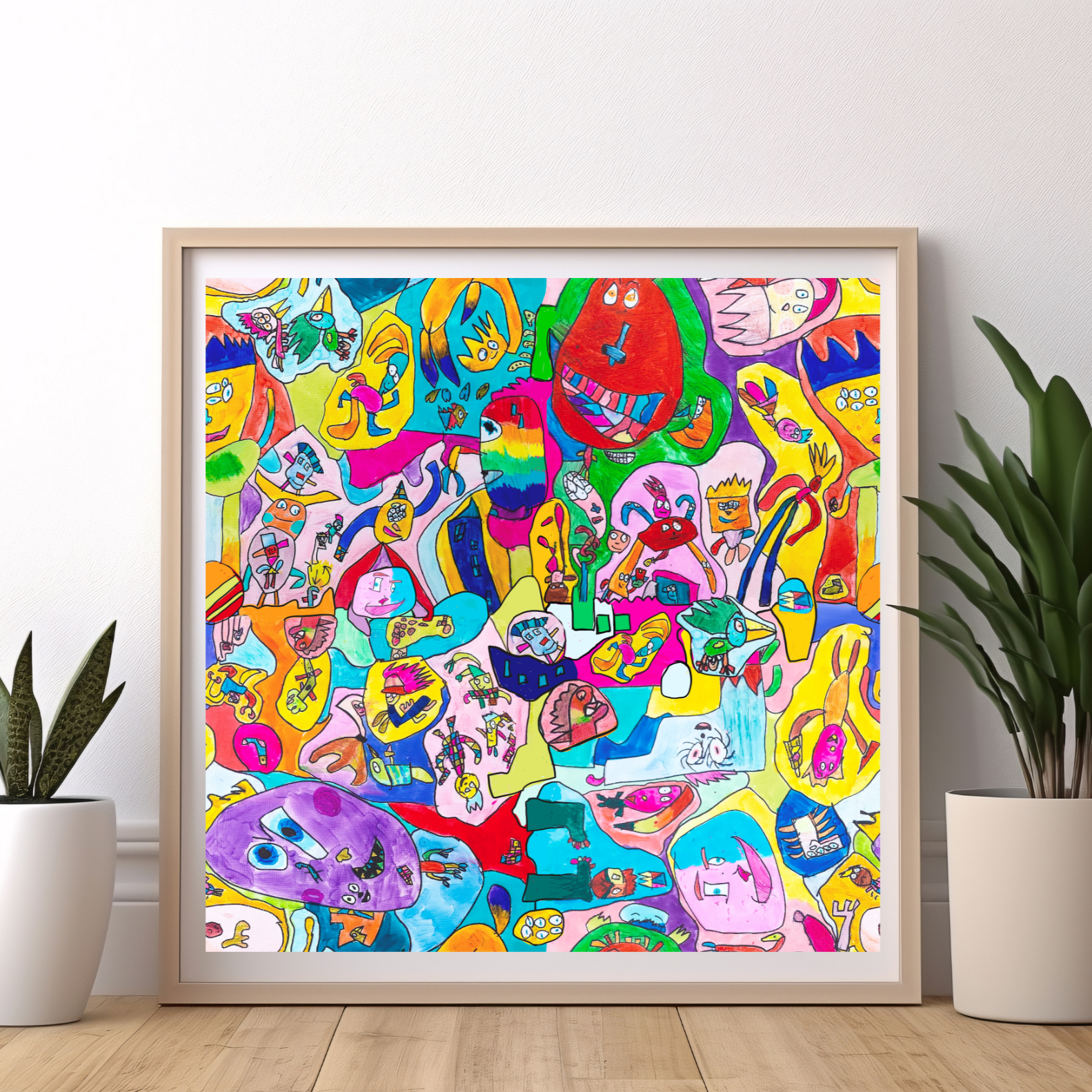 Mash up of monsters - Instant Download