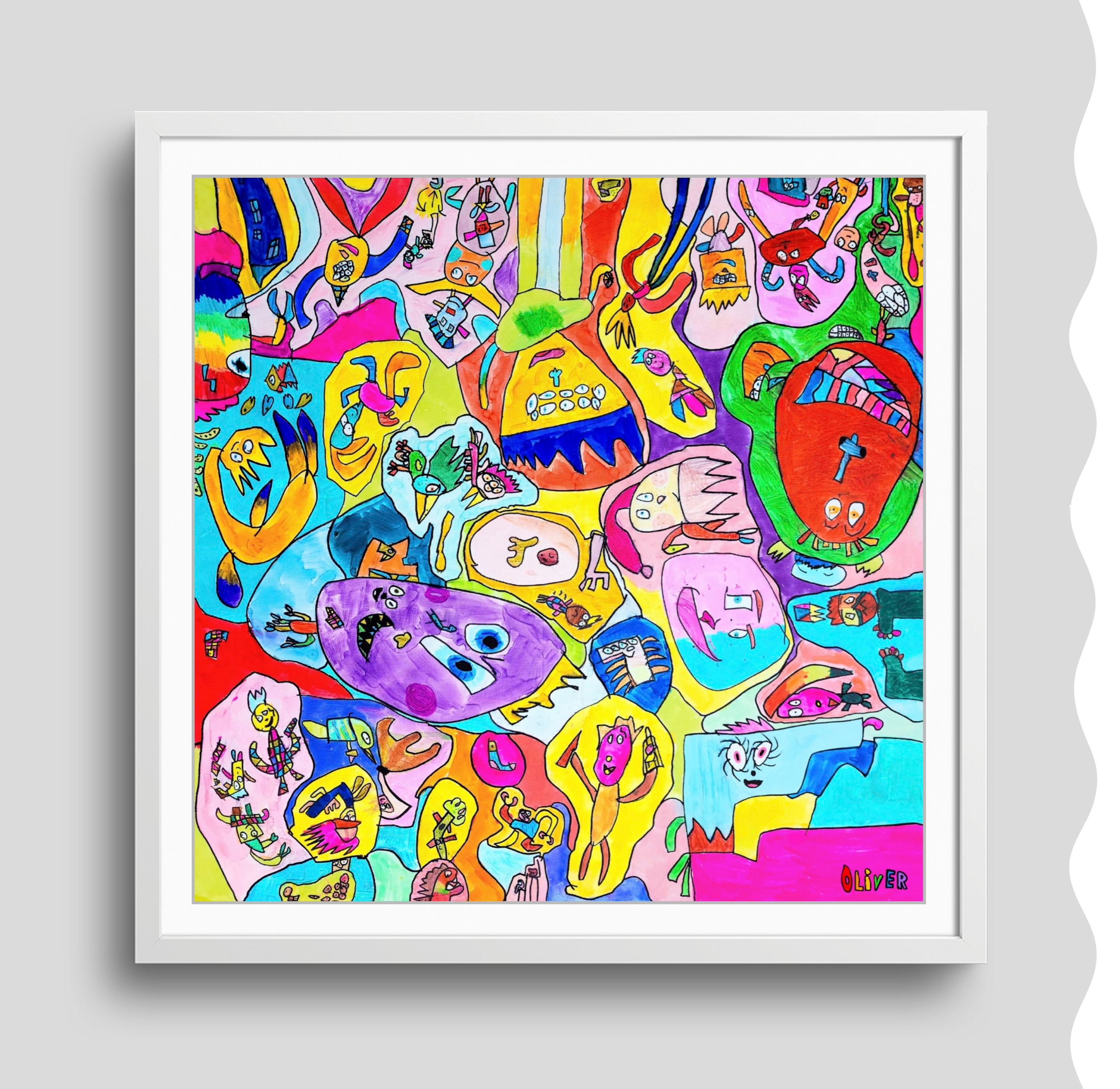 Mash up of monsters - Instant Download