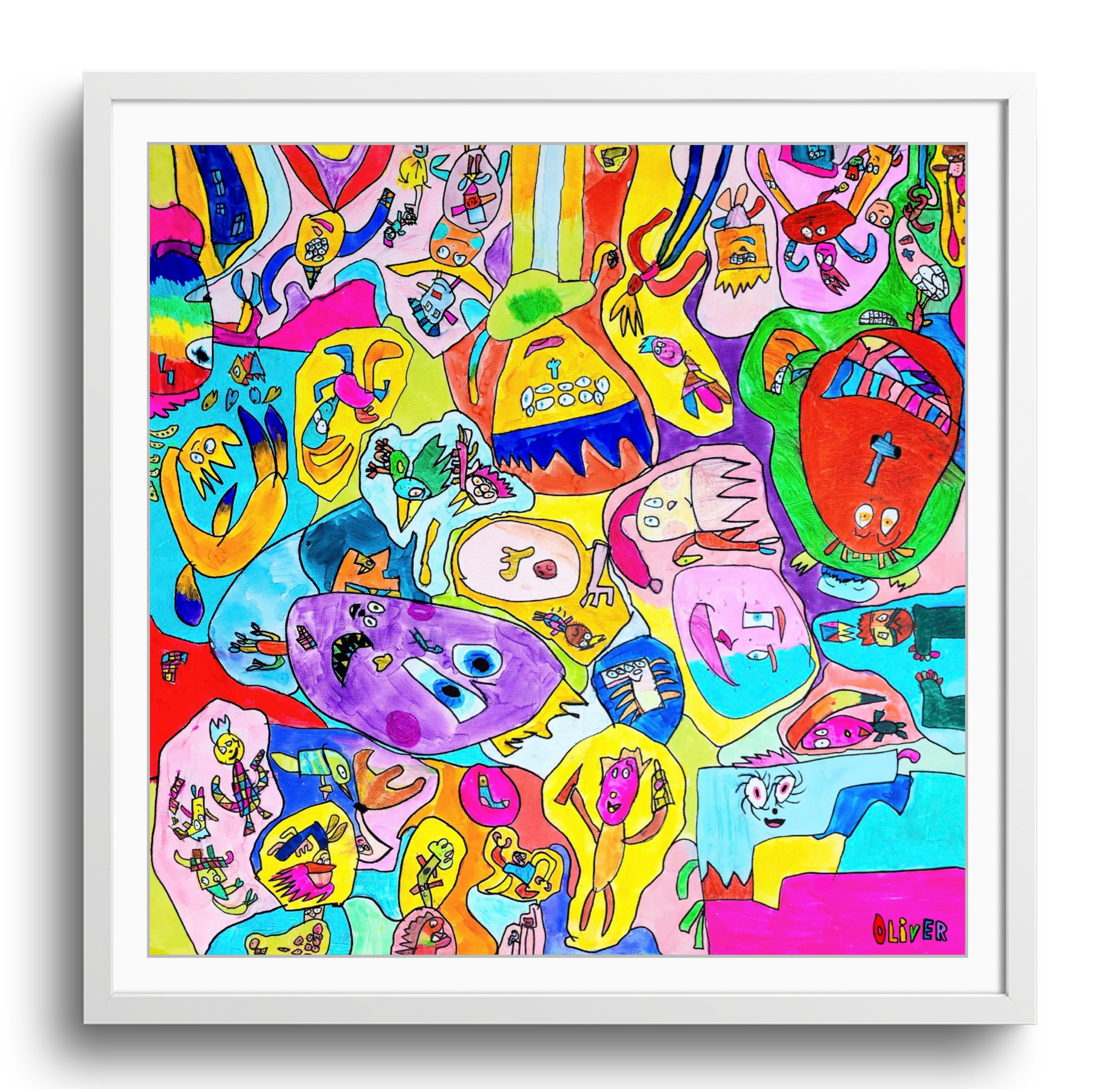 Mash up of monsters - Instant Download