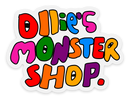 Ollies Monster Shop - Sticker