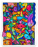 Monster family sticker