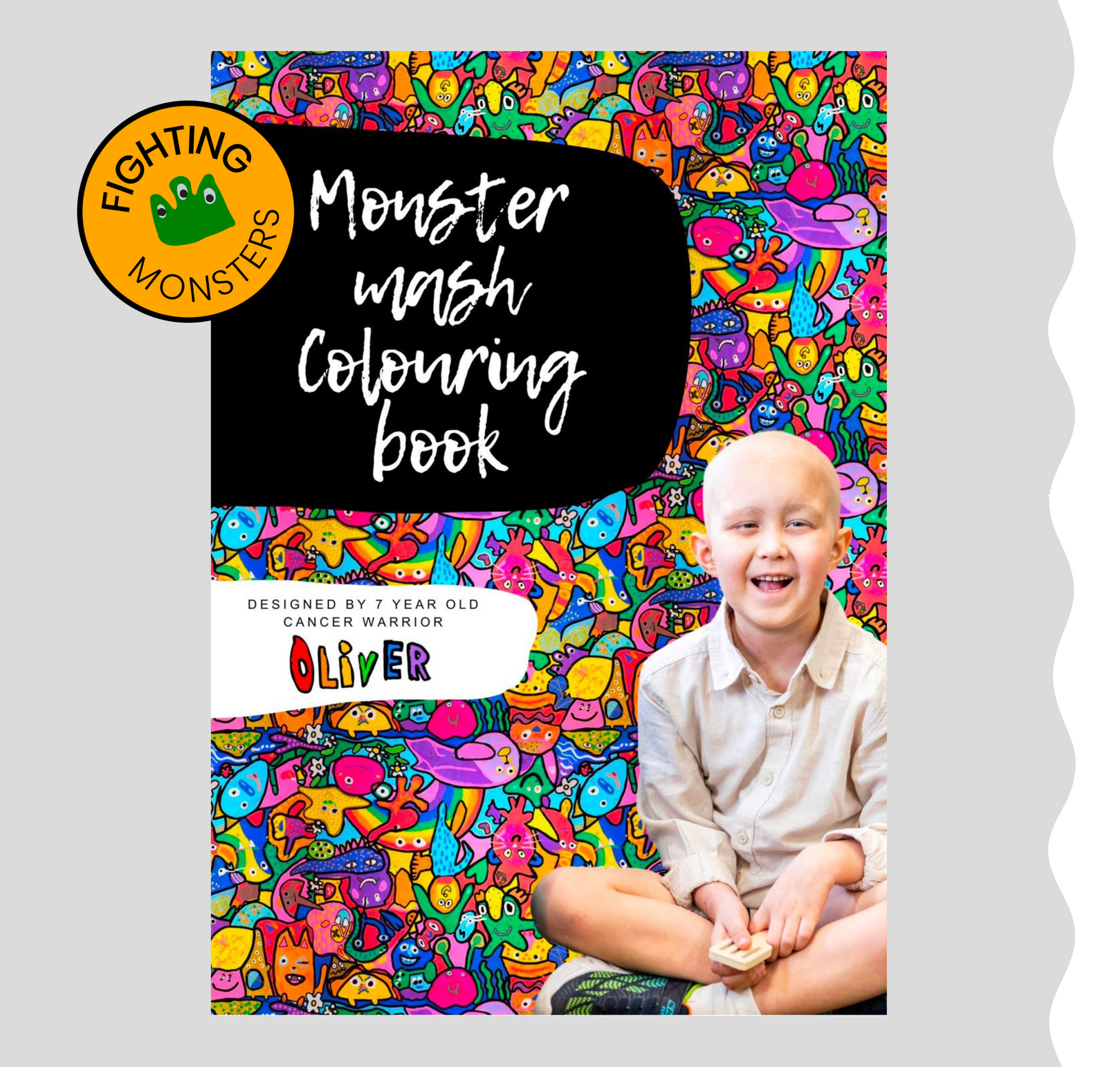 Monster Mash Colouring Book