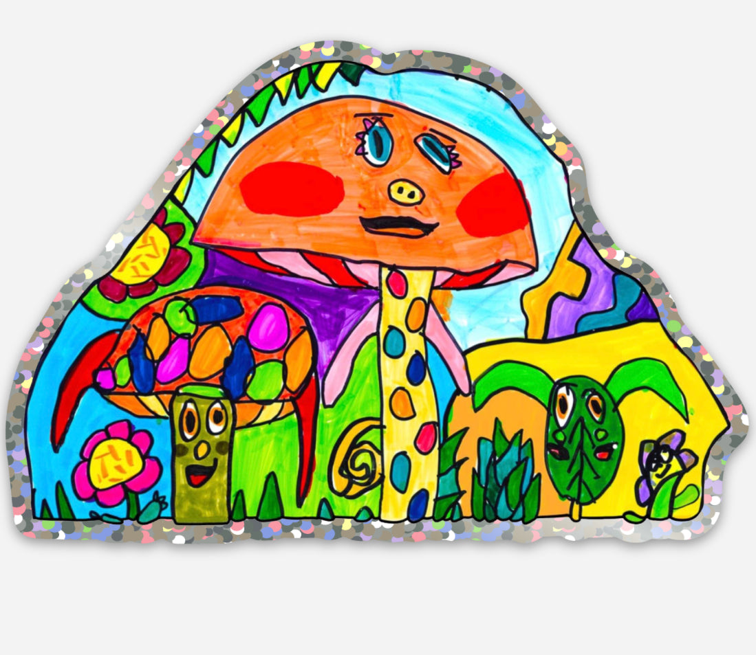 Mushroom mates - Sticker